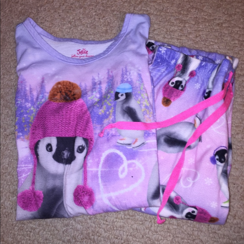 Justice Penguin PJ Set